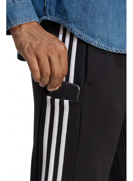 Spodnie adidas Essentials French Terry Tapered Cuff 3-Stripes - HA4337