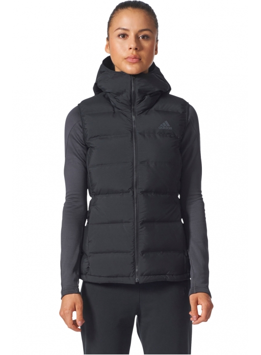 Bezrękawnik adidas Helionic Down Hooded Vest - BQ1943